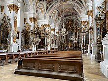 The Church of the Jesuit University of Dillingen (Donau) GER Dillingen an der Donau, Studienkirche Maria Himmelfahrt 003.jpg