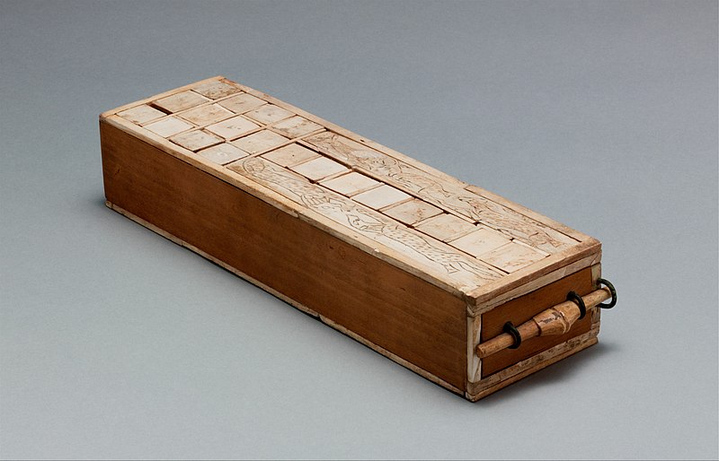 File:Game Box for Playing Senet and Twenty Squares MET DP116121.jpg