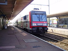 RER C à la Gare de Rungis - La Fraternelle.