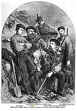 Os companheiros de Garibaldi em Caprera