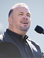 Country music legend Garth Brooks performed a medley of his hits in celebration of receiving the Icon Award. Garth Brooks 2021.jpg