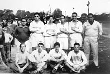 Equipa de rugby union do GEBA em 1964