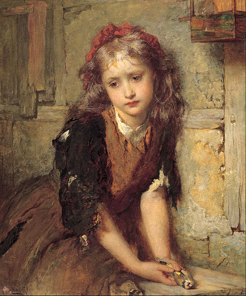 File:George Elgar Hicks - The dead goldfinch ("All that was left to love") - Google Art Project.jpg