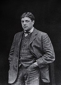 Georges Braque, 1908, photograph published in Gelett Burgess, The Wild Men of Paris, Architectural Record, May 1910.jpg