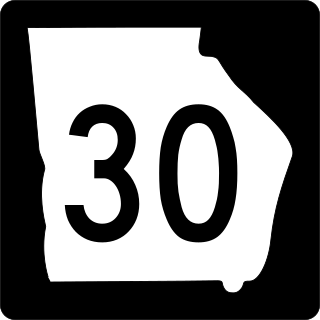 <span class="mw-page-title-main">Georgia State Route 30</span> State highway in Georgia