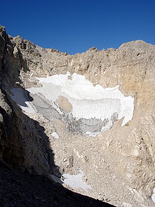 <span class="mw-page-title-main">Calderone glacier</span> Glacier located in the Apennine Mountains in Abruzzo, Italy