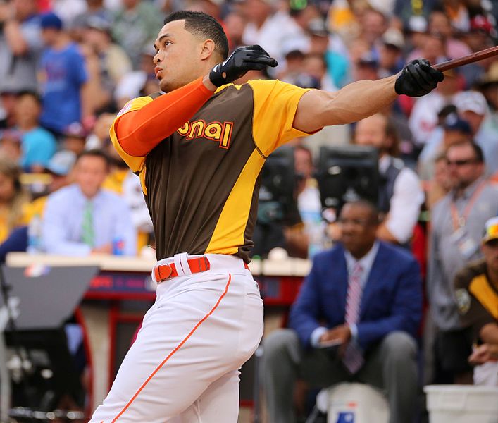 File:Giancarlo Stanton competes in semis of '16 T-Mobile -HRDerby. (28574676555).jpg