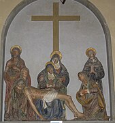 Plângere peste Hristos și sfinți de Giovanni di Paolo Neri