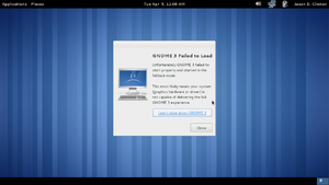 GNOME3的Fallback模式