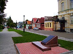 Gorodets, das Verwaltungszentrum des Bezirks Gorodetsky