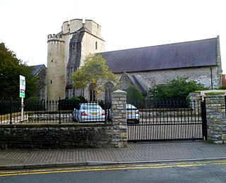 <span class="mw-page-title-main">Church of the Holy Cross, Cowbridge</span> Church in Wales