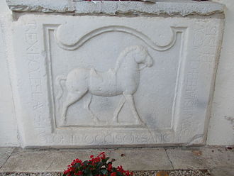 Tombstone of King Boleslaw Grave of Boleslaus II of Poland 03.JPG