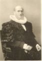 Gustav Heinrich Kirchenpauer war mehrmals Bürgermeister von Hamburg. Damals war die Amtskleidung noch sehr feierlich.