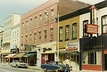 Front Street, 1972 HCM188 (Front Street Belleville Ontario 1972) (32697637021).jpg