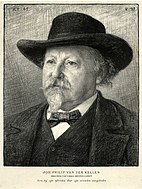 Jan Veth, 1894: 'Portret van Joh. Philip van der Kellen