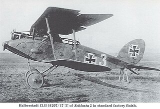 Halberstadt CL.II German military aircraft in World War I