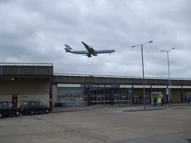 Northern entrance viewed from Hatton Bus Station.