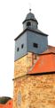 Kirchturm in Hombressen