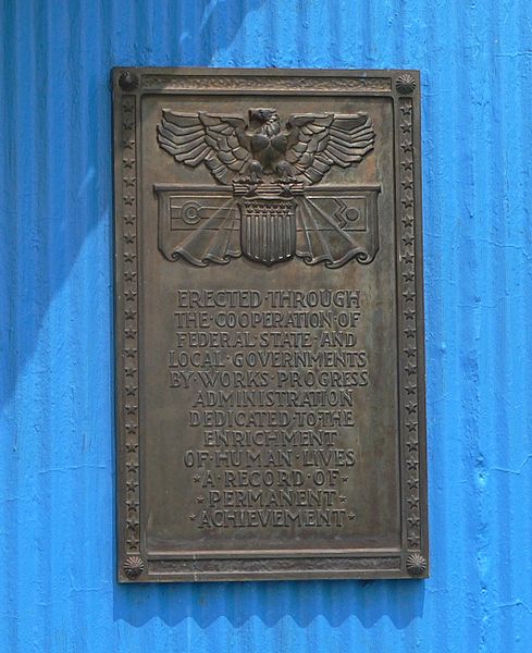 File:Hugo Municipal Pool (Colorado) WPA plaque 1.JPG