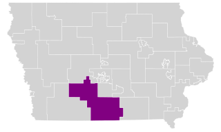 <span class="mw-page-title-main">Iowa's 12th Senate district</span> American legislative district