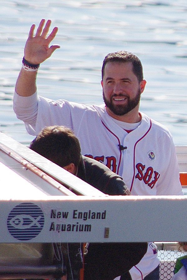 McDonald during the 2013 World Series victory parade