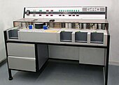 Funktions­kontroll­muster der ersten Banknoten­bearbeitungs­maschine ISS 300 von GAO (1974)