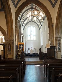 Interior of the church Interior of St Michael at the North gate.jpg