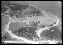 Island and Wharf, Oak Island, Nova Scotia, Canada, August 1931.jpg