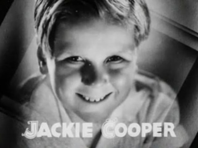 Cooper as he appeared in the film Broadway to Hollywood (1933)