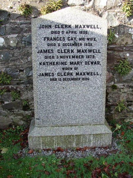 File:James Clerk Maxwell Grave - geograph.org.uk - 672166.jpg