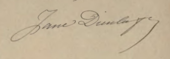 signature de Jane Dieulafoy