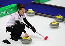 Japanese curler at Olympics 2010.jpg