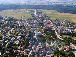 Поглед на Јастшембја Гура од воздух