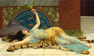 John William Godward Dolce far niente 1887