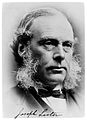 Joseph Lister, 1st Baron Lister (1827 – 1912) surgeon Wellcome M0002551.jpg