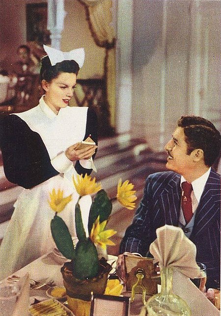 Judy Garland and John Hodiak in The Harvey Girls