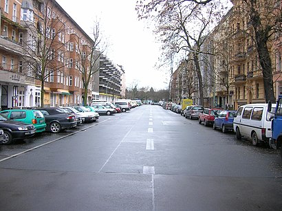 So kommt man zu der Körtestraße mit den Öffentlichen - Mehr zum Ort Hier