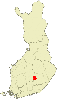 Kangasniemi Municipality in Southern Savonia, Finland