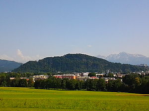 Kapuzinerberg vanuit het noorden