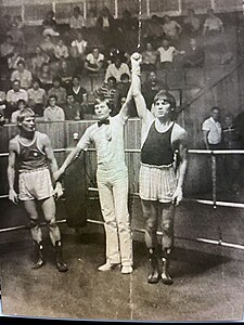 Александр Кашин одерживает победу на Чемпионате Москвы по Боксу в 1978-1984гг.