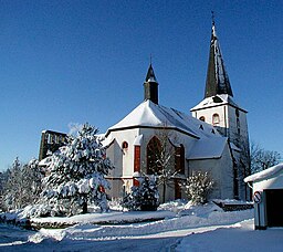 Kyrka i Auw bei Prüm.