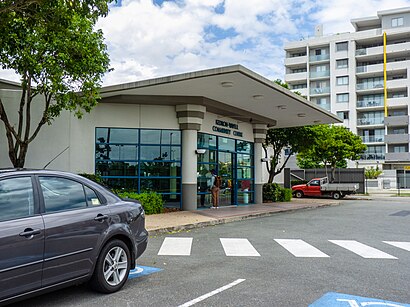 How to get to Chermside Library with public transport- About the place