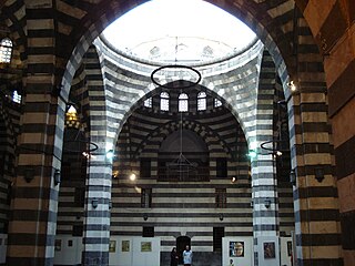 Khan Asad Pasha Caravanserai, museum in Damascus, Syria