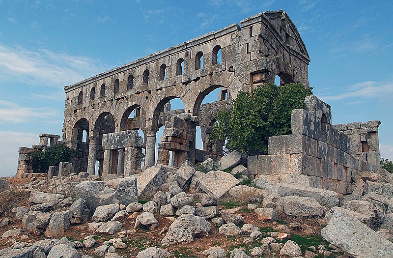 File:Kharab Shams Basilica, Dead Cities region, NW Syria.jpg