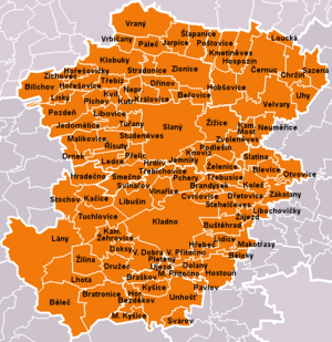 Municipalities of Kladno District