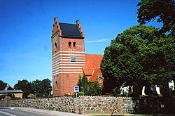 Kongsted Church in Rønnede