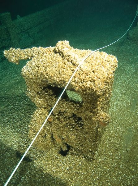 File:Kyle Spangler winch quagga mussels - Thunder Bay NMS Michigan.jpg