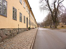 Langa raden, seen before the hotel conversion Langa Raden Skeppsholmen i Stockholm.jpg