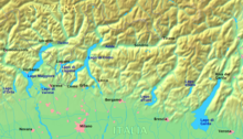 Italian pre-alpine lakes