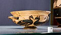 Late corinthian I kylix - CVPAP 254 49 - bird between swans - swan and griffin-bird - Wien KHM AS IV 3510 - 01